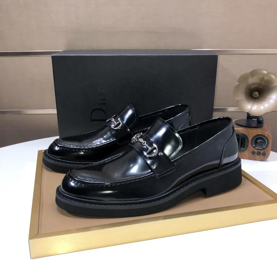 Men's shoes 💰680💰[Dior] (water-dyed cowhide lining) Dior original 1:1 high-quality factory, imported original materials, imported version of raw cowhide, water-dyed cowhide lining, original TPU outsole, code number: 38-44